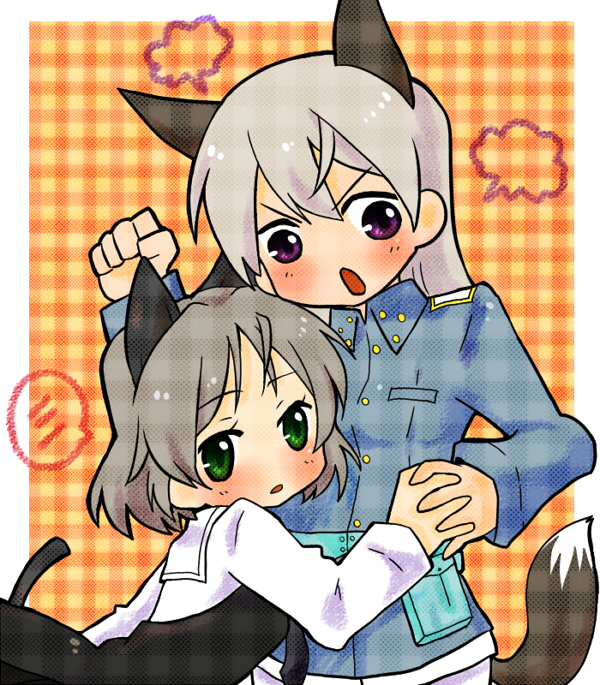 sanya v. litvyak and eila ilmatar juutilainen (world witches series and 1 more) drawn by 147