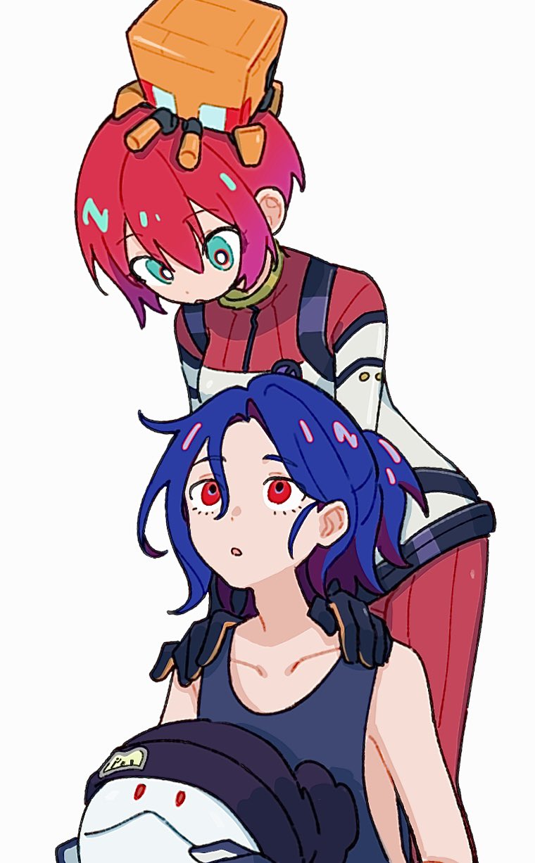 amate yuzuriha, haro, shuji ito, and conch (gundam and 1 more) drawn by mqkepuoq