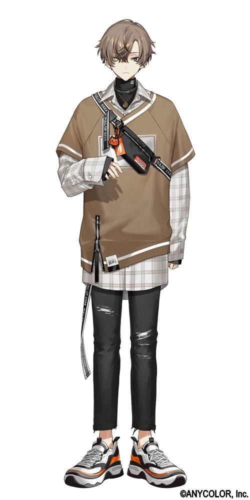 alban knox (nijisanji and 1 more) drawn by itefu