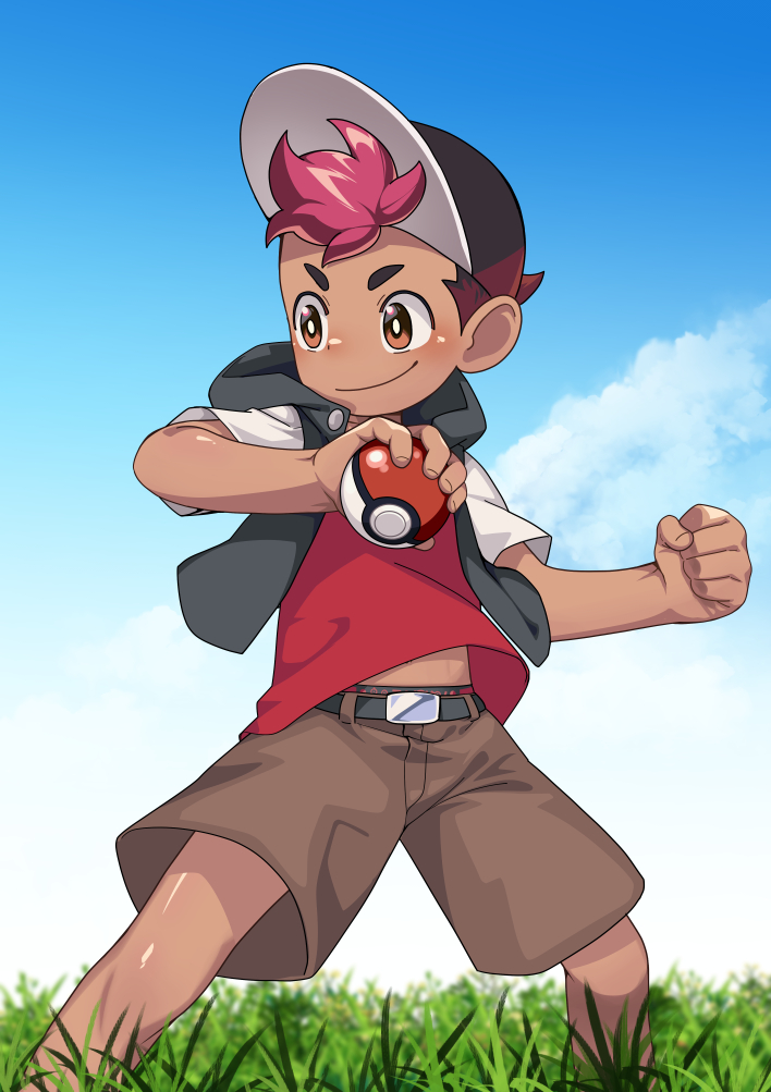 roy (pokemon and 1 more) drawn by autumn_snow