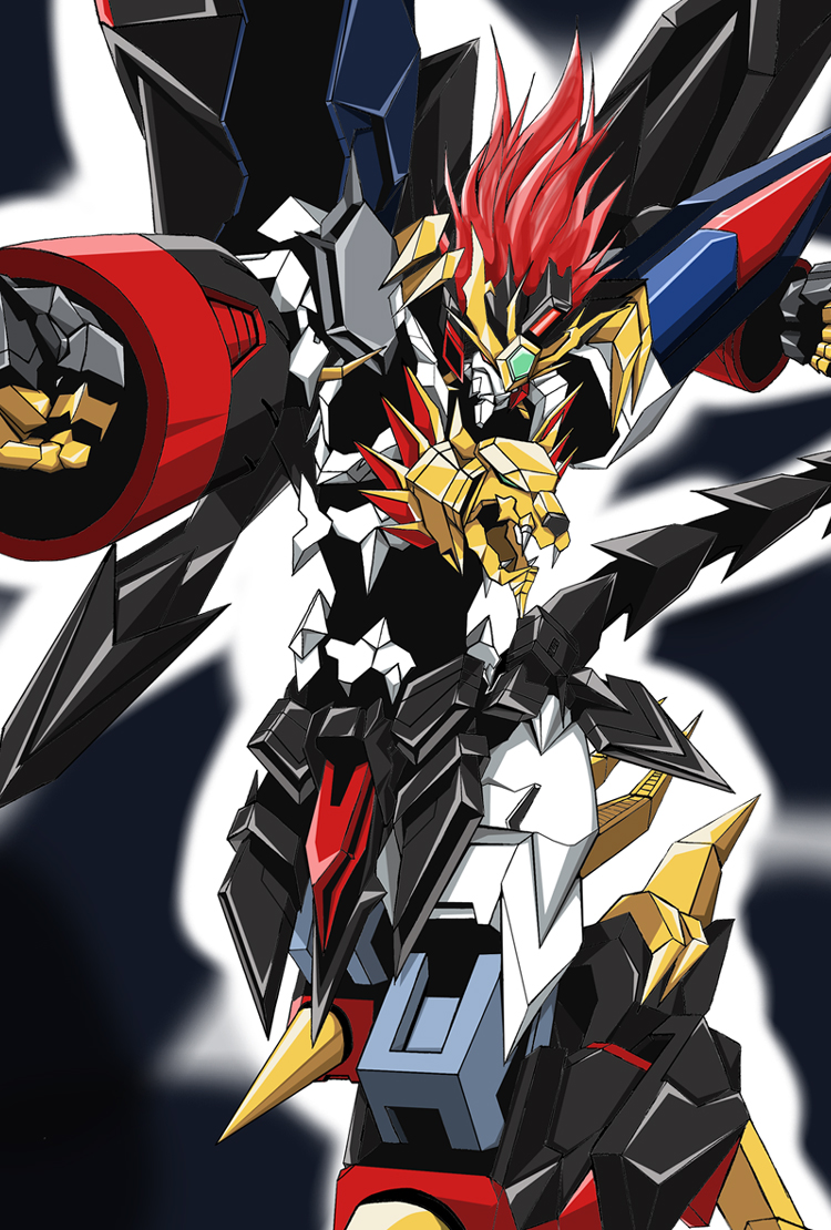 genesic gaogaigar (yuusha series and 2 more) drawn by akika