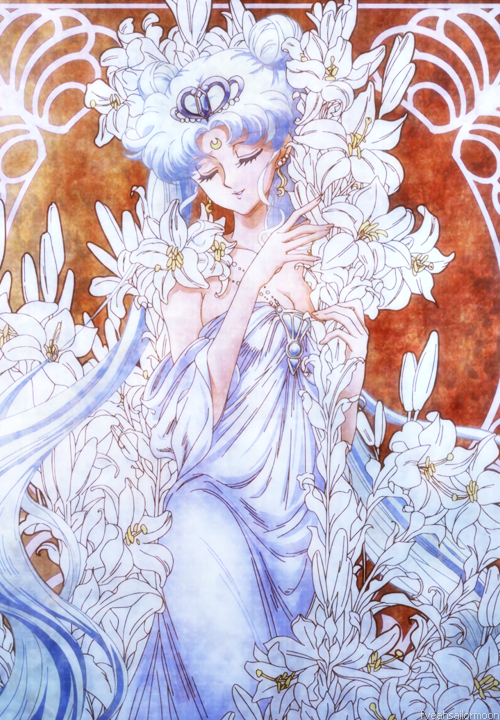 tsukino usagi and neo queen serenity (bishoujo senshi sailor moon)