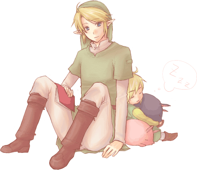 link and toon link (the legend of zelda and 1 more)