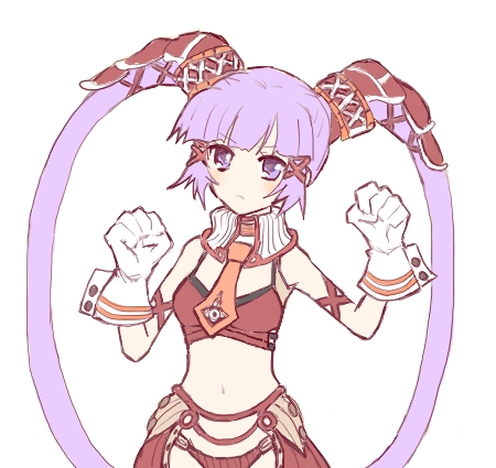 sophie and pi (tales of and 3 more) drawn by gin6