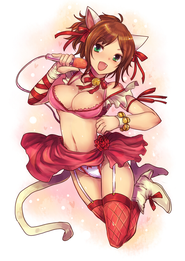 maekawa miku (idolmaster and 1 more) drawn by kara_(color)
