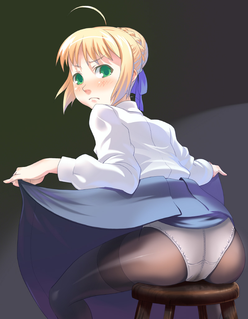 artoria pendragon and saber (fate and 1 more) drawn by sakenotorii