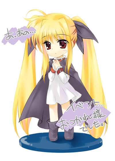 fate testarossa (lyrical nanoha and 1 more) drawn by rei_(rei's_room)