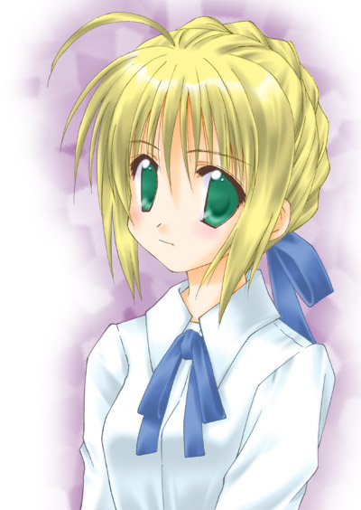 artoria pendragon and saber (fate and 1 more)