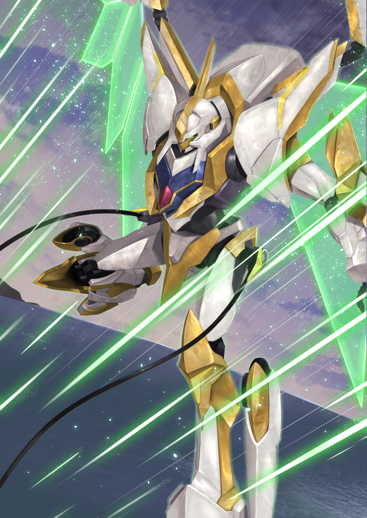 lancelot and lancelot sin (code geass and 1 more) drawn by tsubasansan