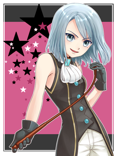 franziska von karma (ace attorney and 2 more) drawn by eco@