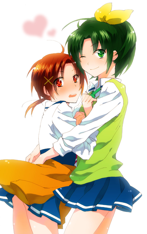 midorikawa nao and hino akane (precure and 1 more) drawn by yuzucky