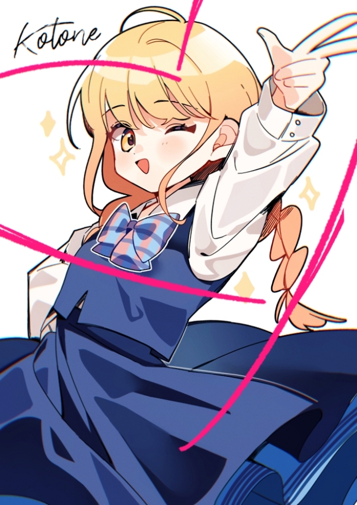 fujita kotone (idolmaster and 1 more) drawn by cake_(isiofb)