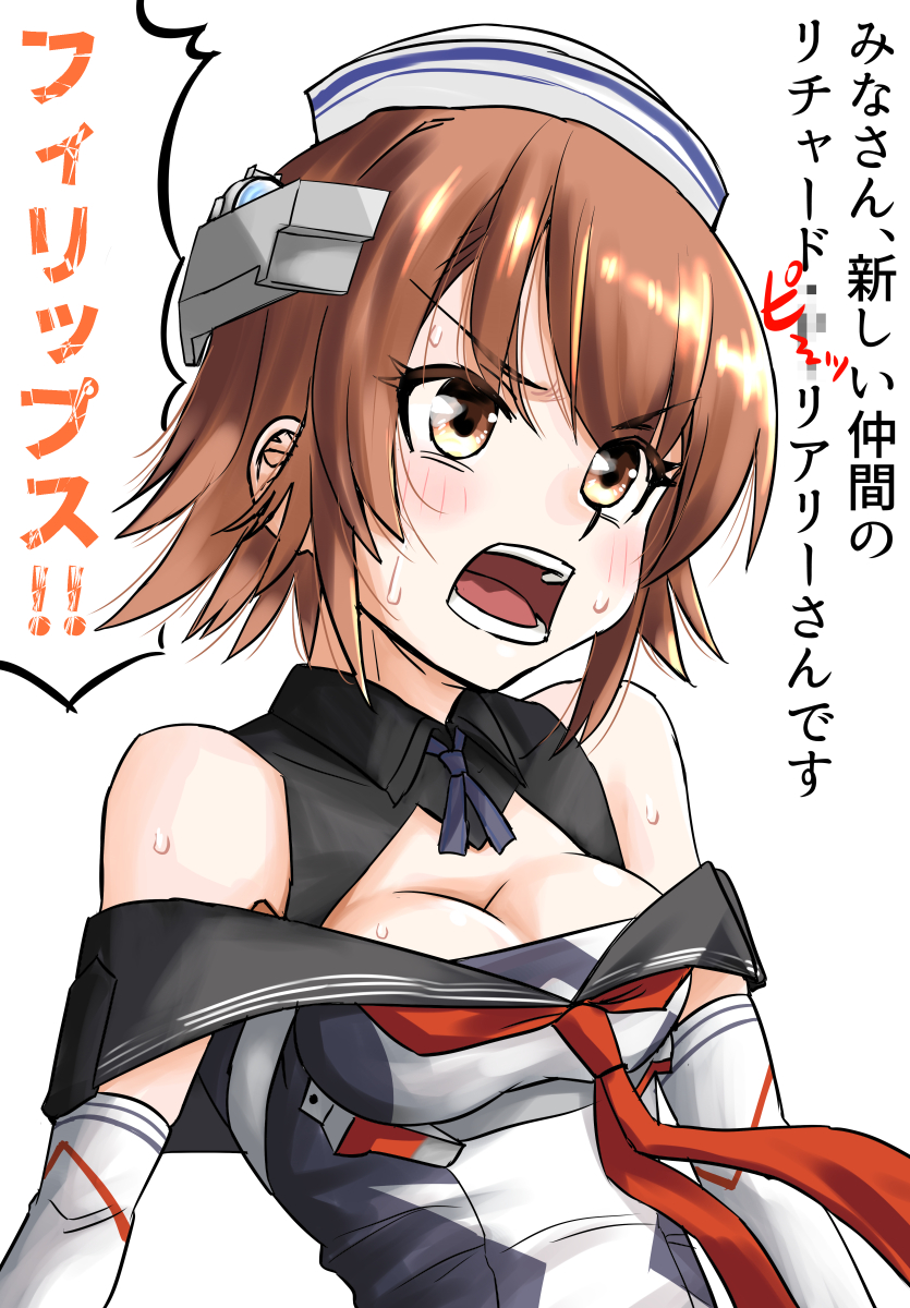 richard p. leary (kantai collection) drawn by nekotarou_(nktr299)