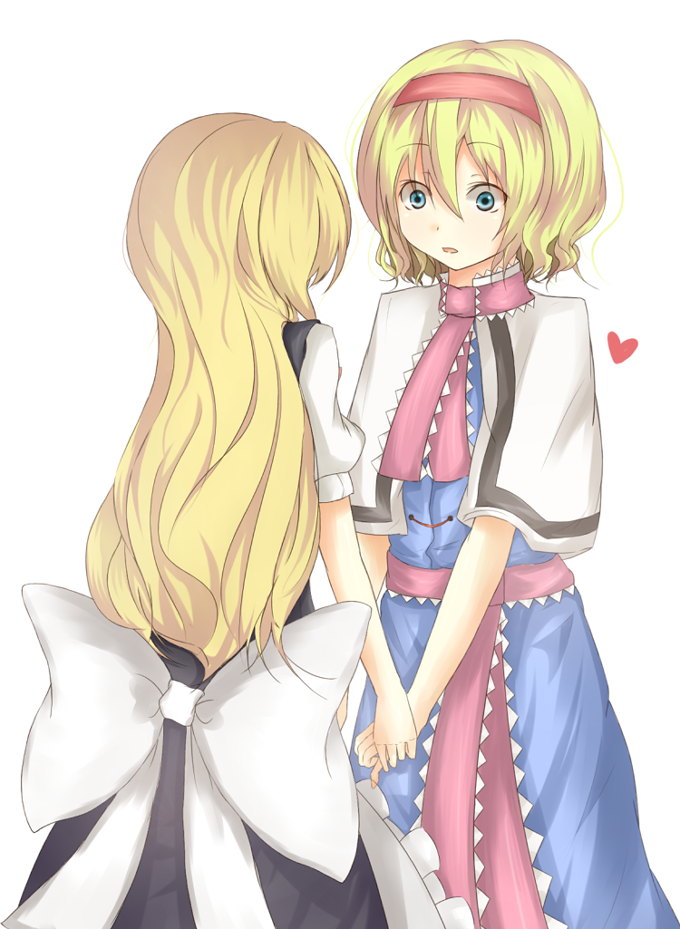 kirisame marisa and alice margatroid (touhou) drawn by meet_neet
