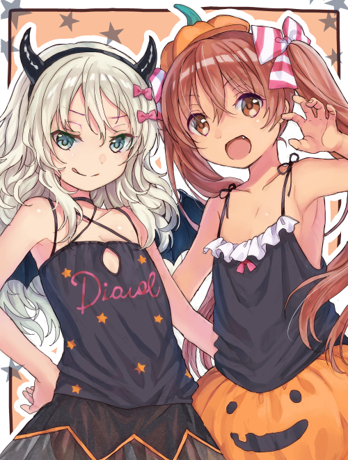 libeccio and grecale (kantai collection) drawn by mitsuyo_(mituyo324)