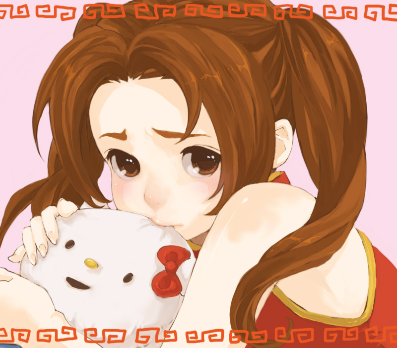 china and shinatty-chan (axis powers hetalia) drawn by kumatani