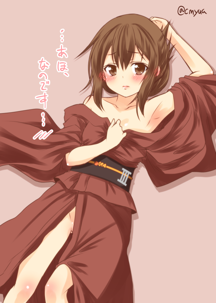 inazuma (kantai collection) drawn by yua_(checkmate)