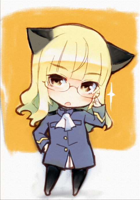 perrine h. clostermann (world witches series and 1 more) drawn by sakura_akami