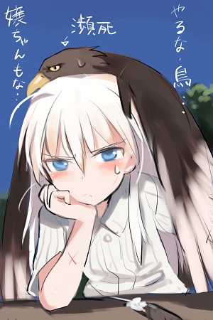 hanna-justina marseille (world witches series and 1 more) drawn by shimada_fumikane