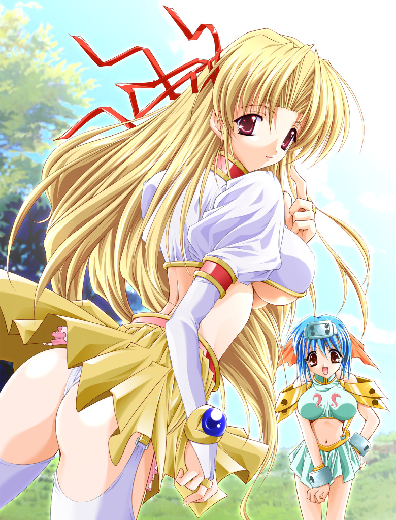 shirufana and patti (lunar wing) drawn by asuka_keisuke