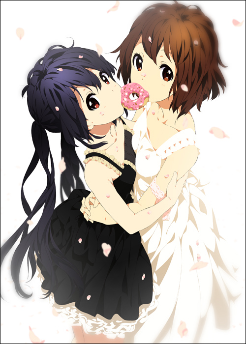 nakano azusa and hirasawa yui (k-on!) drawn by mizuki_makoto