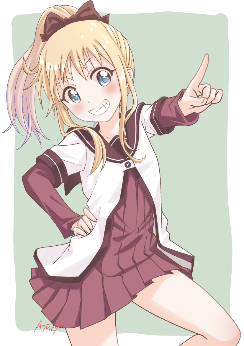 toshinou kyouko (yuruyuri) drawn by machiyama_akane