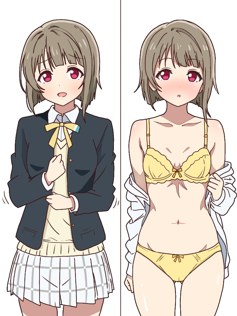 nakasu kasumi (love live! and 1 more) drawn by mukiryoku_bato