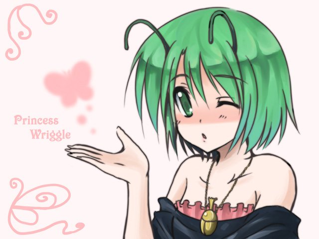 wriggle nightbug and princess wriggle (touhou) drawn by hirase_yuu
