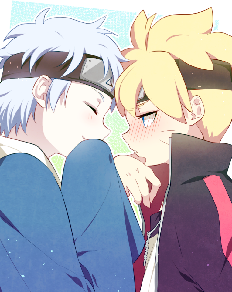 uzumaki boruto and mitsuki (naruto and 1 more) drawn by nipye