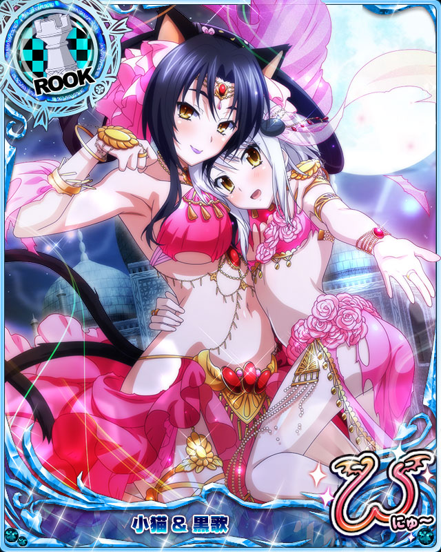 kuroka and toujou koneko (high school dxd and 1 more)