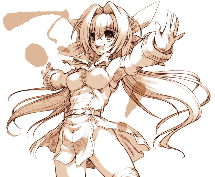 seto sakuya (super robot wars and 1 more) drawn by hisahiko