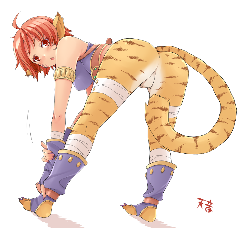 katt (breath of fire and 1 more) drawn by amane_hasuhito