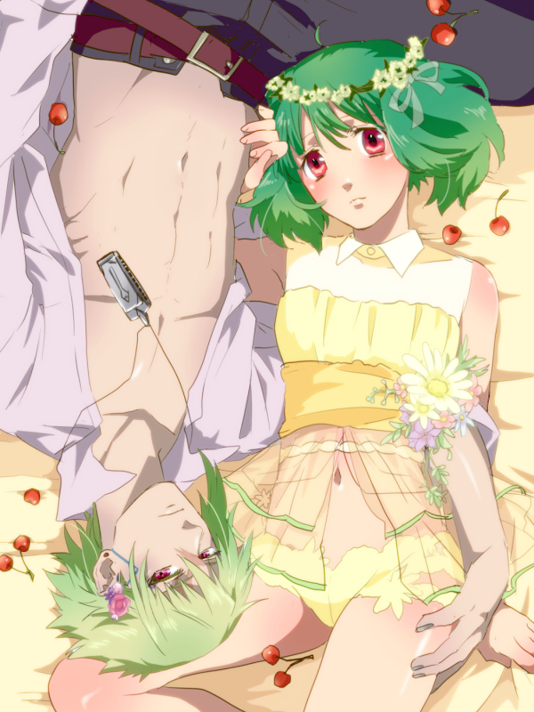 ranka lee and brera sterne (macross and 1 more) drawn by cero_(cerocero)