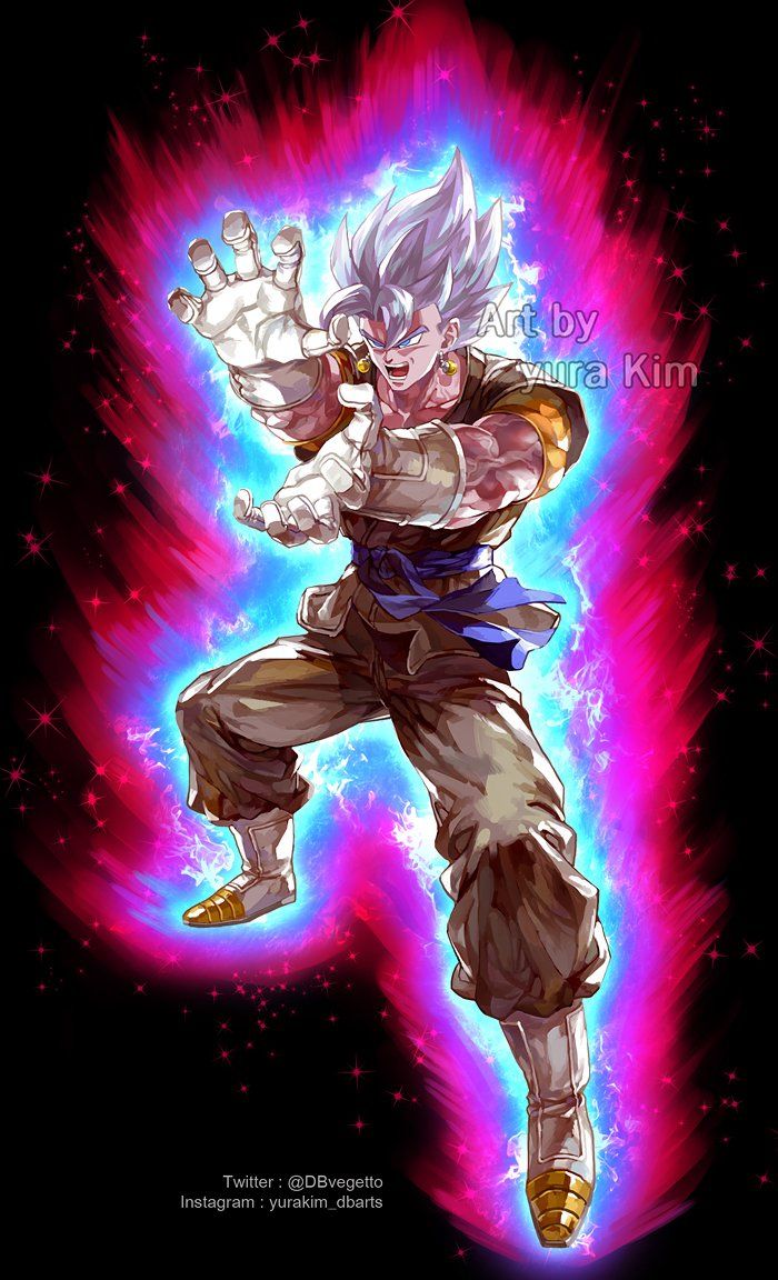 vegetto (dragon ball and 1 more) drawn by kim_yura_(goddess_mechanic)