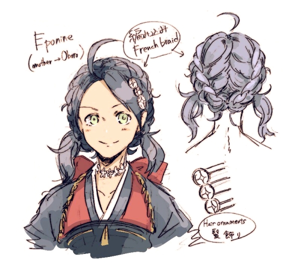 nina and oboro (fire emblem and 1 more) drawn by hotate_rayan