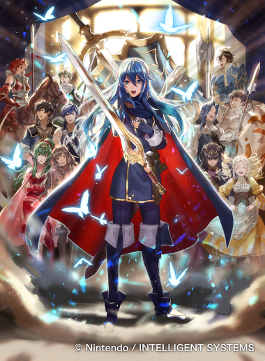 lucina, tharja, chrom, tiki, lissa, and 5 more (fire emblem and 3 more) drawn by mayo_(becky2006)