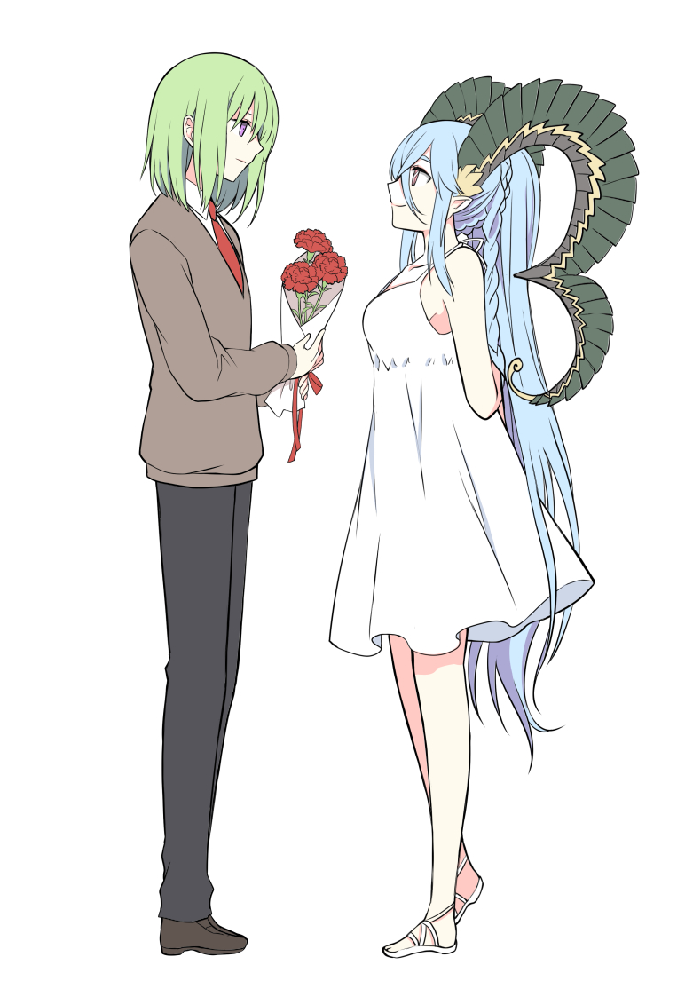 enkidu, tiamat, and kingu (fate and 1 more) drawn by yoyo_9ea
