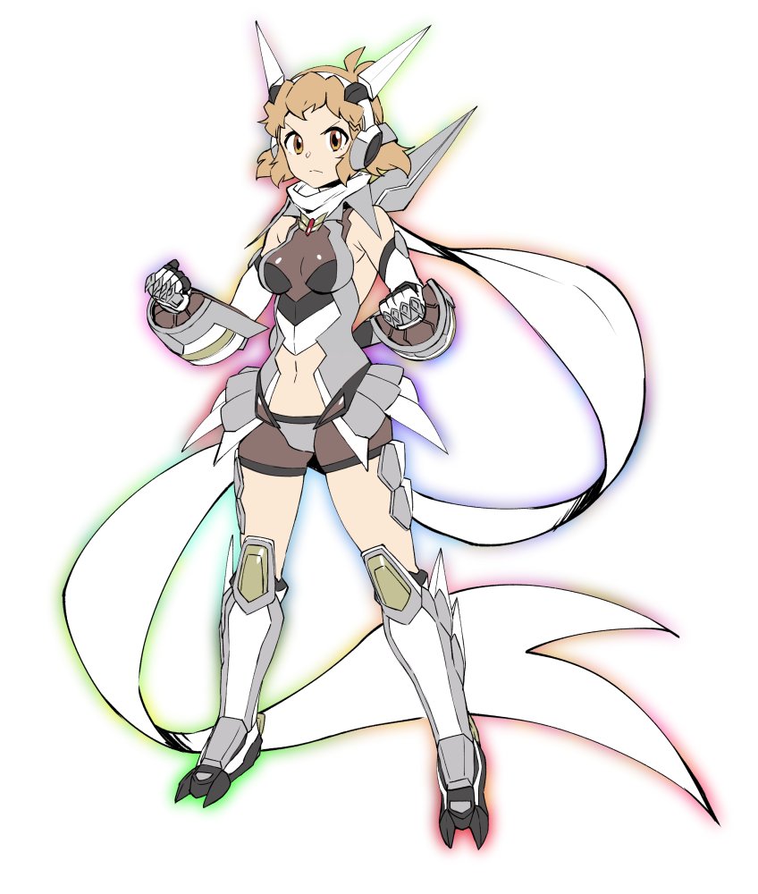 tachibana hibiki (senki zesshou symphogear) drawn by murakami_hisashi