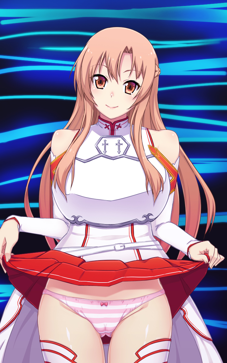 asuna (sword art online) drawn by fujirin