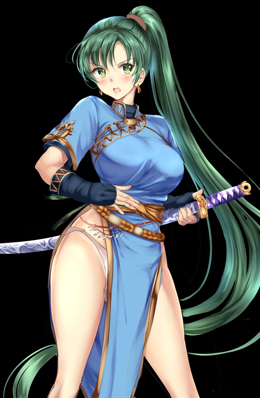 lyn (fire emblem and 1 more) drawn by ponytail_korosuke