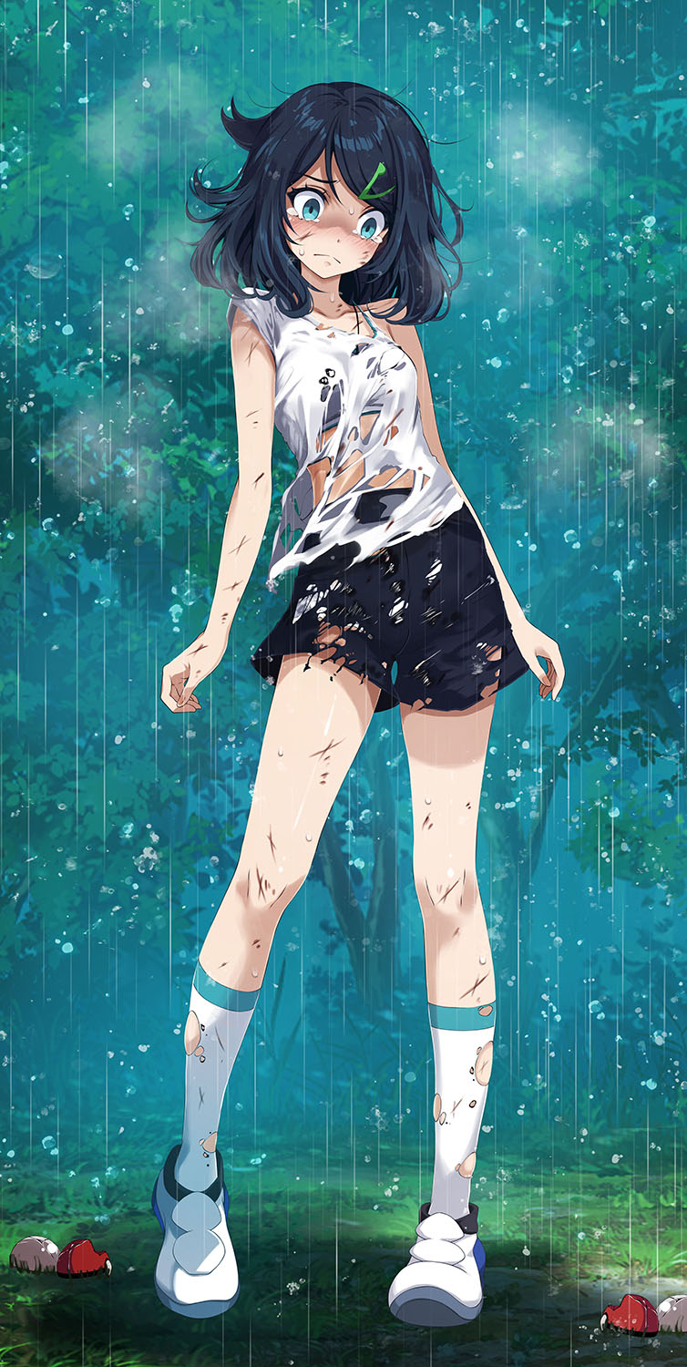 liko (pokemon and 1 more) drawn by tsukishiro_saika