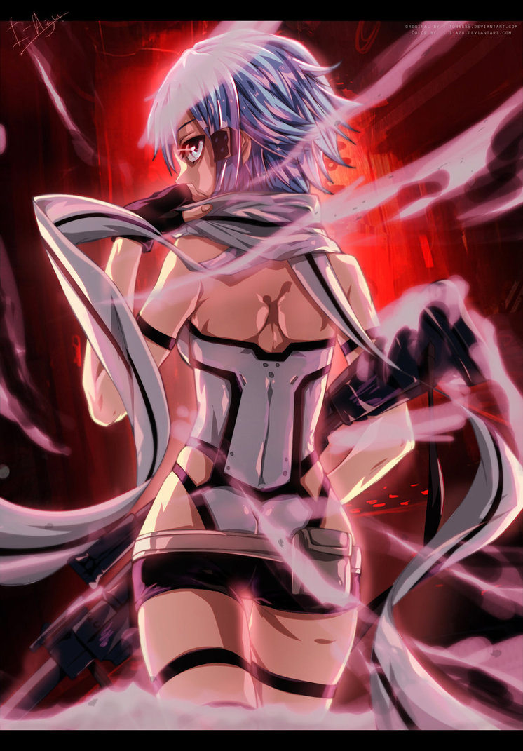 sinon (sword art online) drawn by kelen_kawasaki