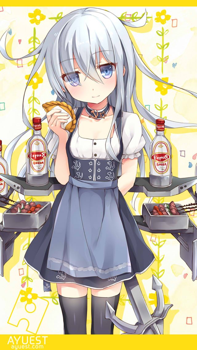hibiki, verniy, and z1 leberecht maass (kantai collection) drawn by bankoku_ayuya