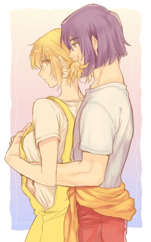cagalli yula athha and athrun zala (gundam and 1 more) drawn by kimi88407604