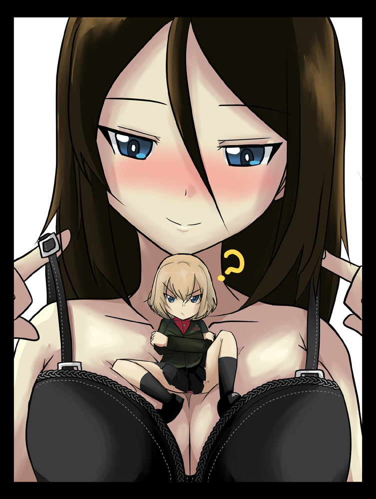 katyusha and nonna (girls und panzer) drawn by preesoul