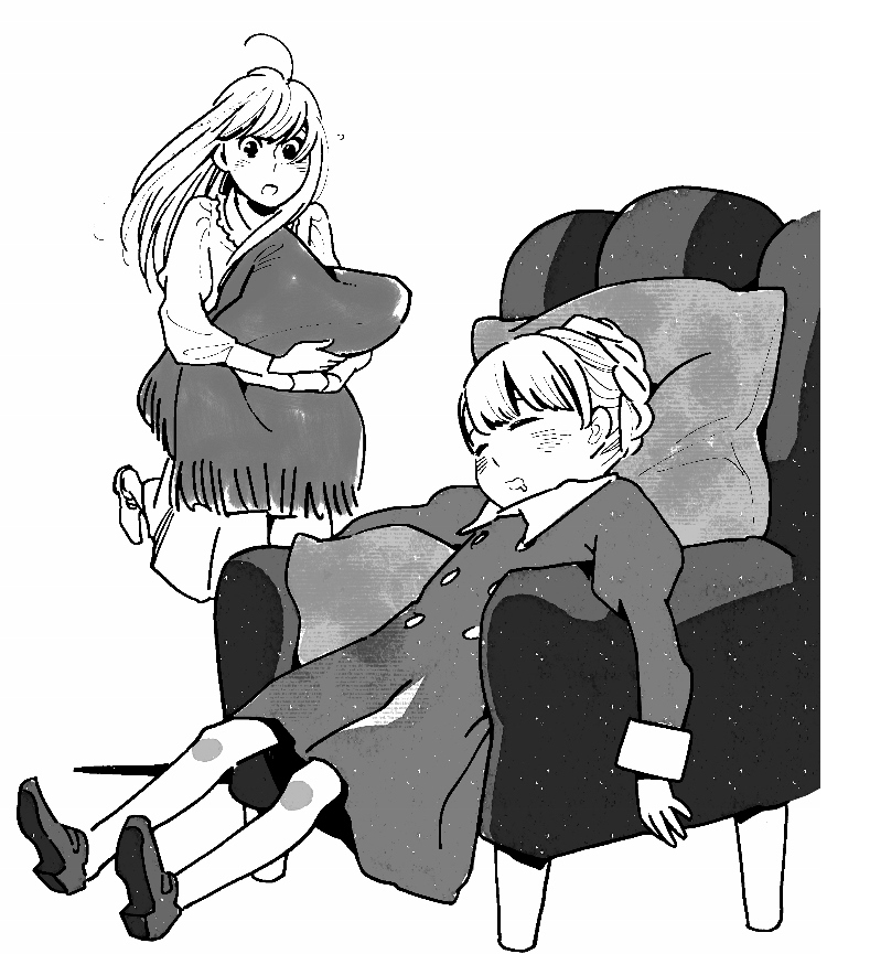 asseylum vers allusia and eddelrittuo (aldnoah.zero) drawn by shimura_takako