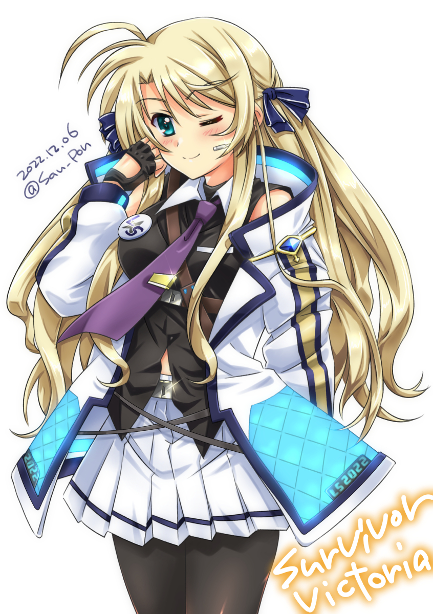 viktoria dahlgrun (lyrical nanoha and 2 more) drawn by san-pon