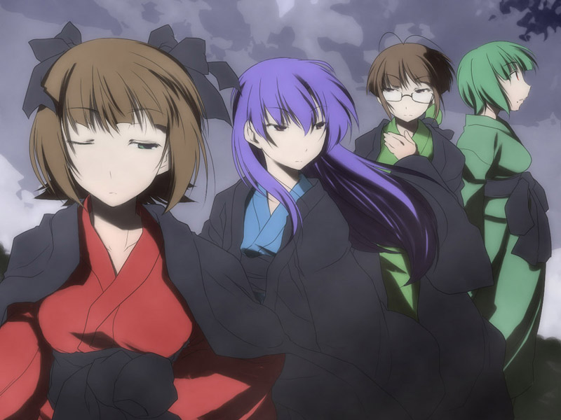 kisaragi chihaya, amami haruka, akizuki ritsuko, and otonashi kotori (idolmaster and 1 more) drawn by akane_yuki