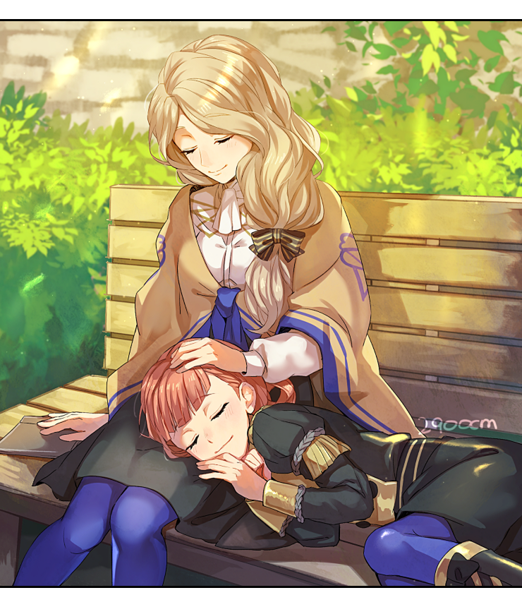mercedes von martritz and annette fantine dominic (fire emblem and 1 more) drawn by nana_(nanalog76)