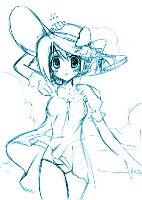 komaki manaka (to heart and 1 more) drawn by sankaku_umako